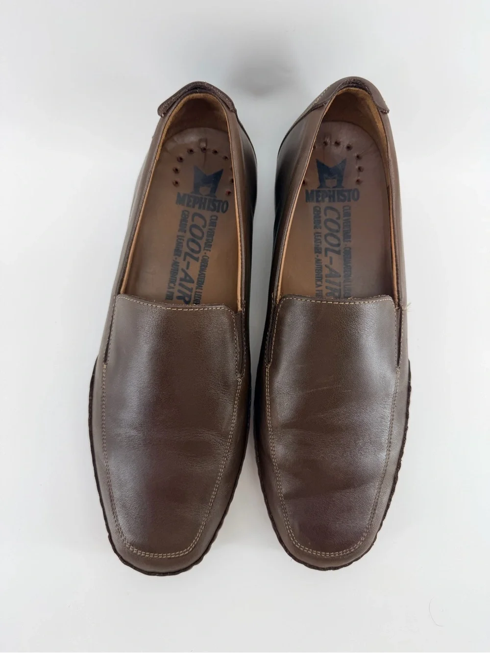 Mephisto Men’s Edlef Dark Brown Smooth Loafers